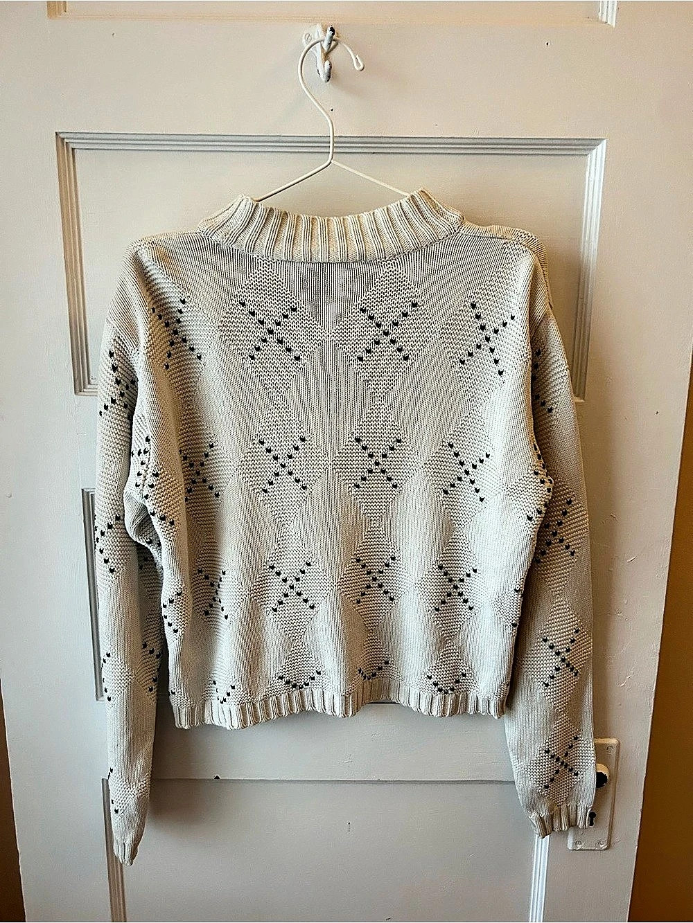 Lizsport Floral Knit Sweater Size Small - Picture 5 of 9